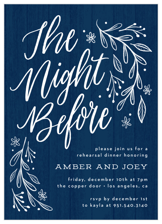 Rehearsal Dinner Invitations Match Your Color Style Free Basic Invite