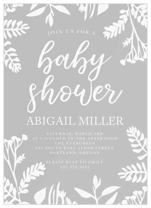 Baby Shower Invitations Templates Match Your Color Style Free