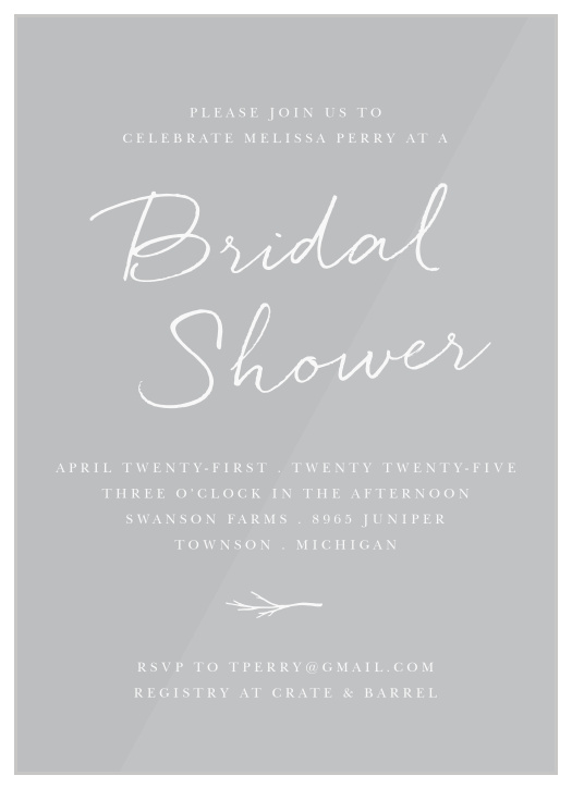 Bridal Shower Invitations & Wedding Shower Invitations | BasicInvite