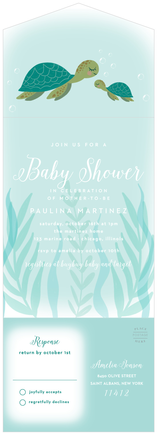 Our Seal-and-Sends make planning your perfect baby shower simpler than ever. 