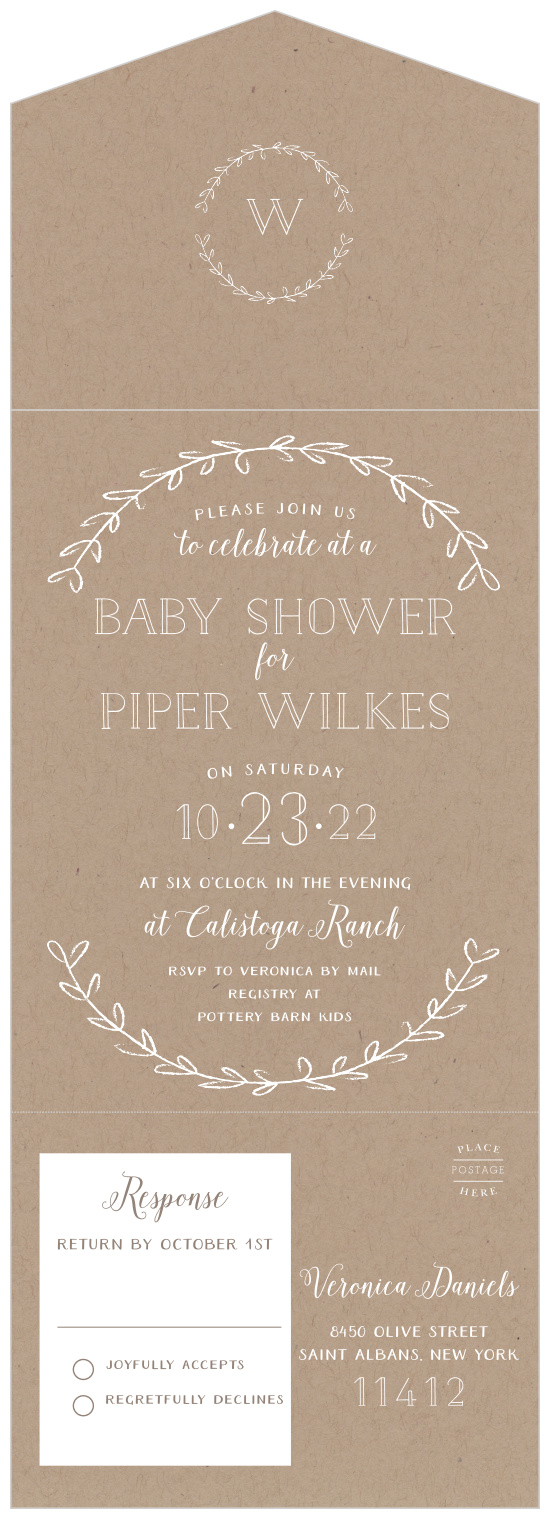 Our Seal-and-Sends make planning your perfect baby shower simpler than ever. 