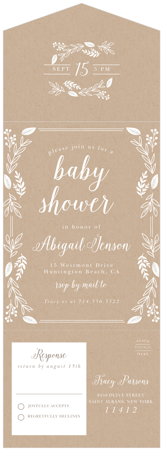 Our Seal-and-Sends make planning your perfect baby shower simpler than ever.