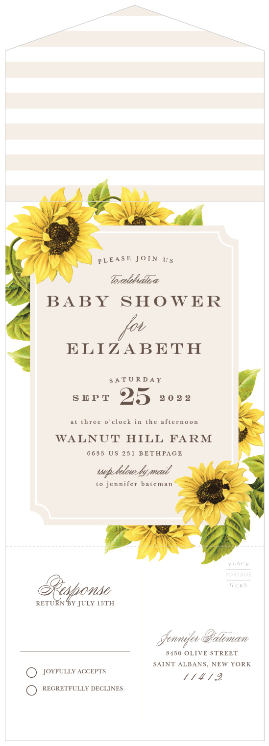 Our Seal-and-Sends make planning your perfect baby shower simpler than ever. 