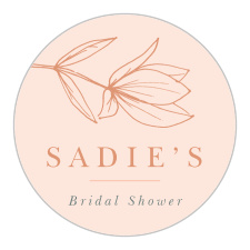 Customizable Bridal Shower Stickers & Labels