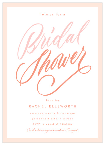 Bridal Shower Invitations & Wedding Shower Invitations | BasicInvite