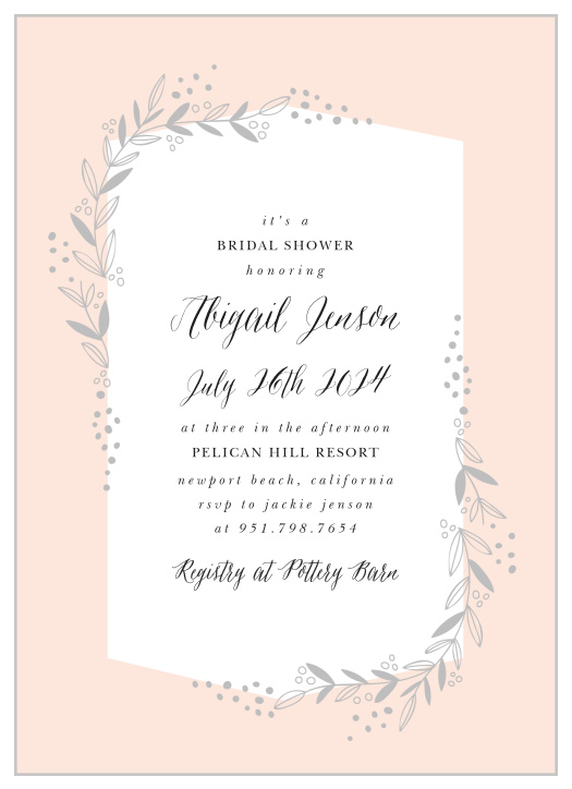 Bridal Shower Invitations & Wedding Shower Invitations | BasicInvite