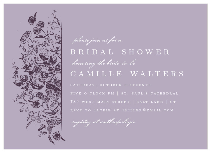 Bridal Shower Invitations & Wedding Shower Invitations 