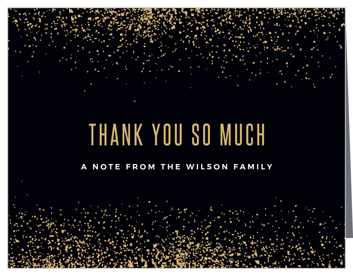 Scattered Frame Retirement Thank You Cards by Basic Invite