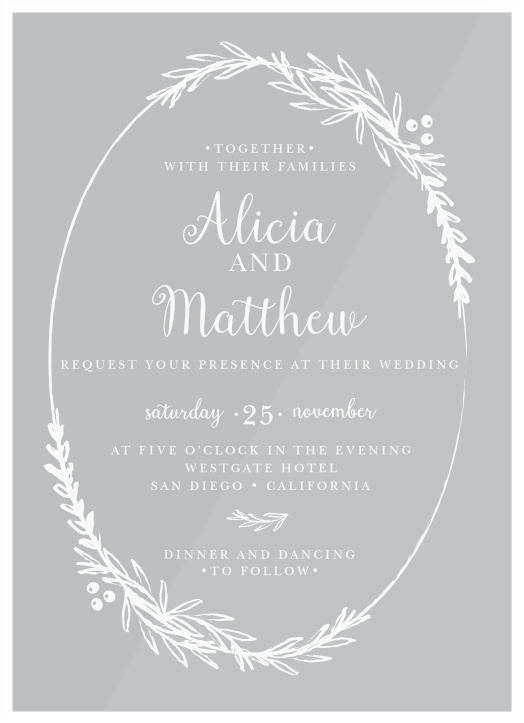 Elegant Wedding Invitations Match Your Color Style Free