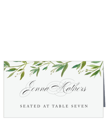 Our Elegant Vines Place Cards are the perfect mix of rustic and elegant, made to fit any color scheme!