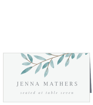 Our Abundant Branches Wedding Place Cards are the perfect way to keep the seating organized on your big day!