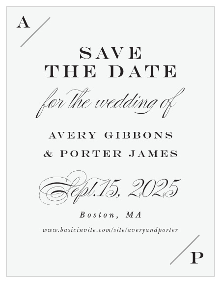 Our Everlasting Love Save-the-Date Cards are the perfect way to make sure that all of your out of town guests can make it to celebrate your big day!