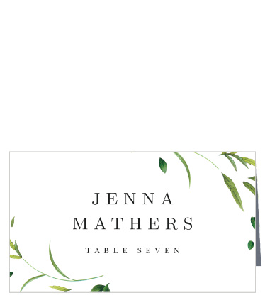 Our Falling Foliage Wedding Place Cards are the perfect way to organize the seating at your wedding festivities!