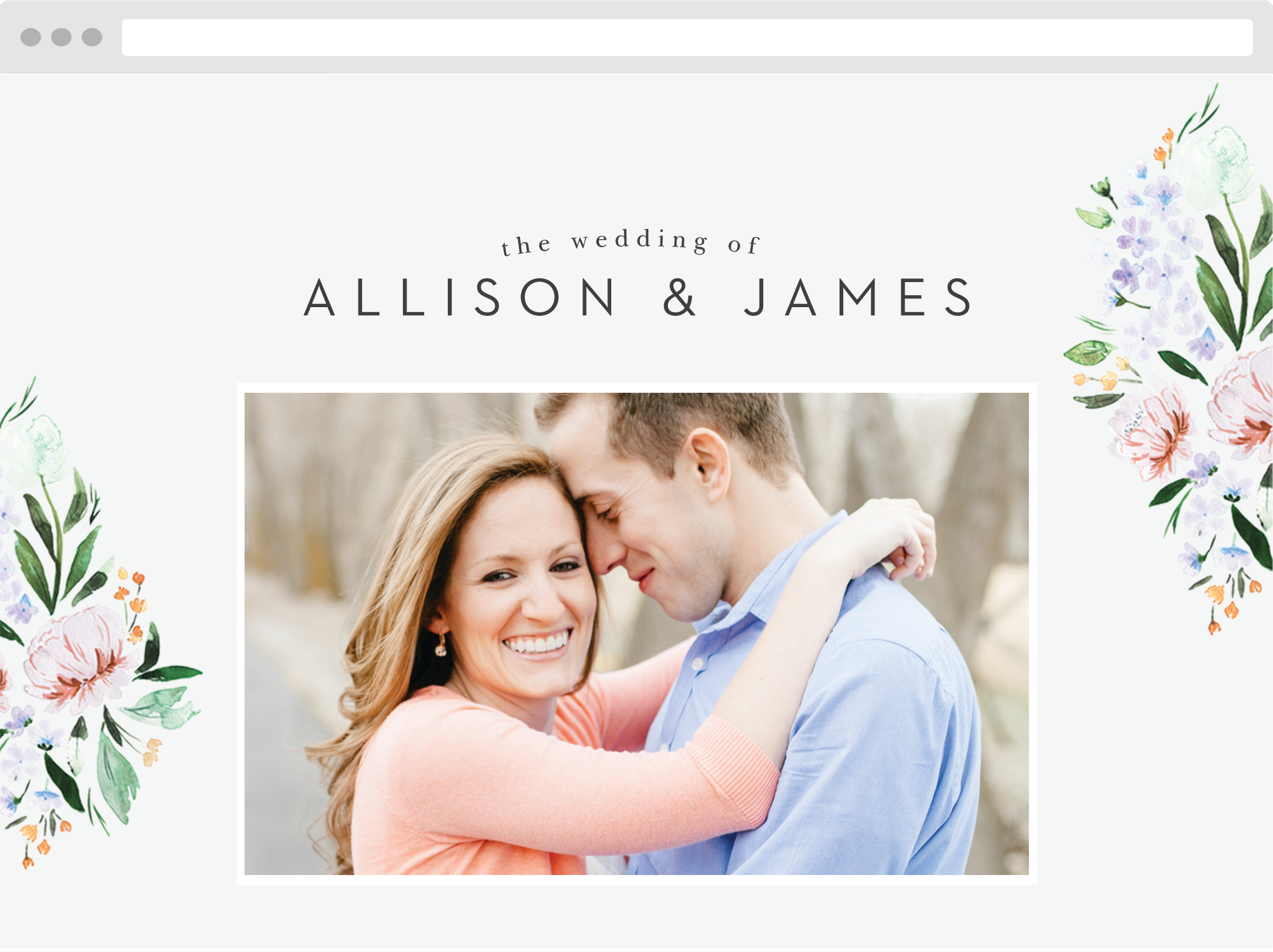 100% Free Wedding Websites | Match Your Colors & Style! - Basic Invite