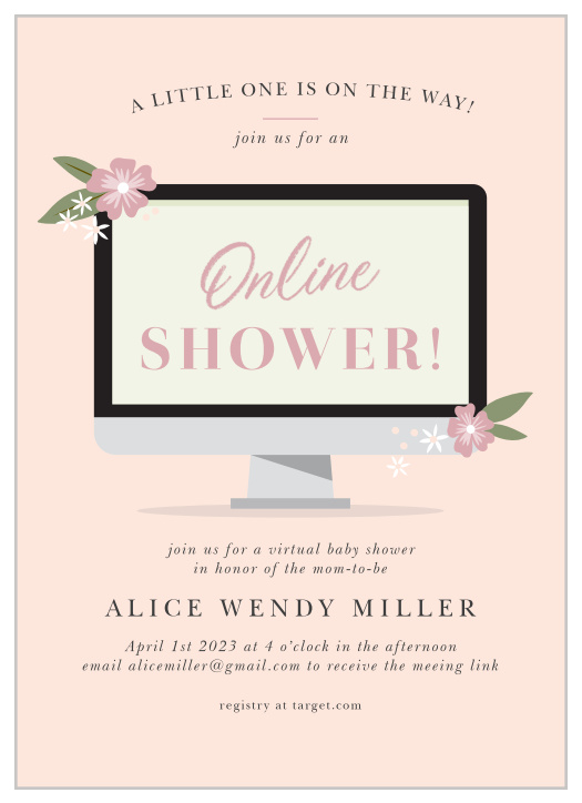 best online baby shower invitations