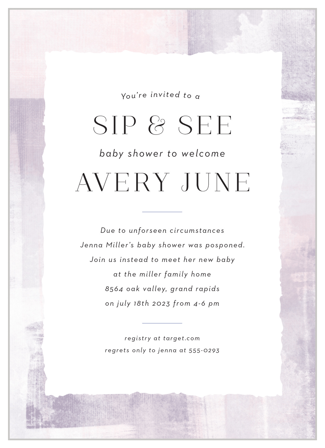 unconventional baby shower