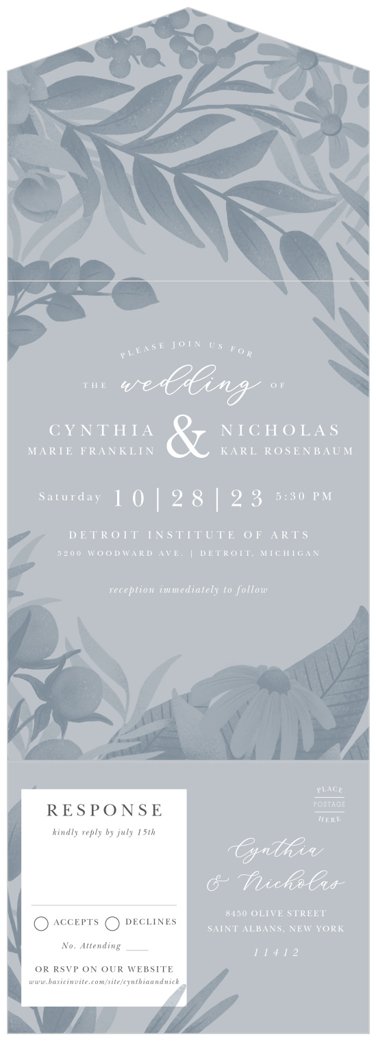 Seal and Send All In One Wedding Invitations 100+ Designs