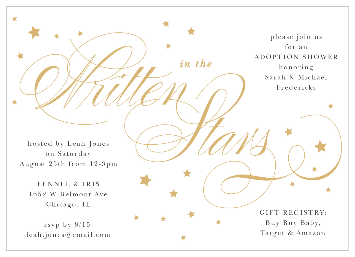 adoption shower invitation