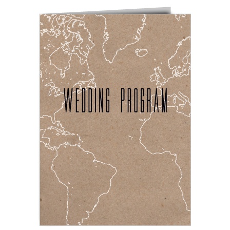 wedding programs templates match your color style free