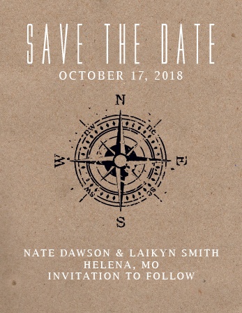 save the date cards match your colors style free basic invite