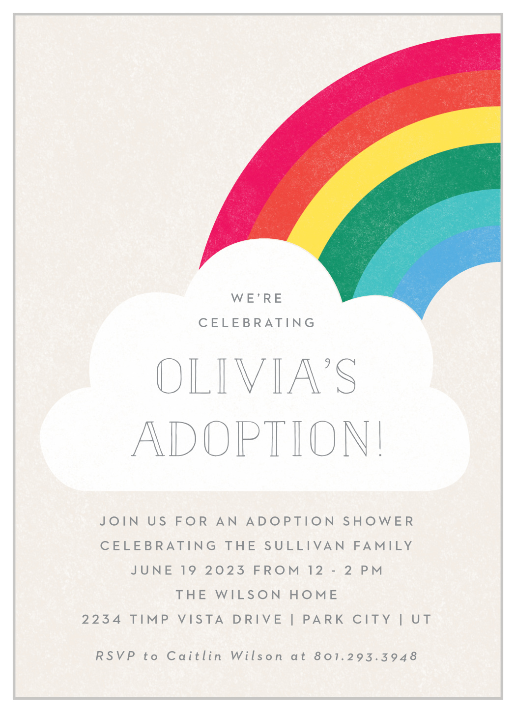 adoption shower