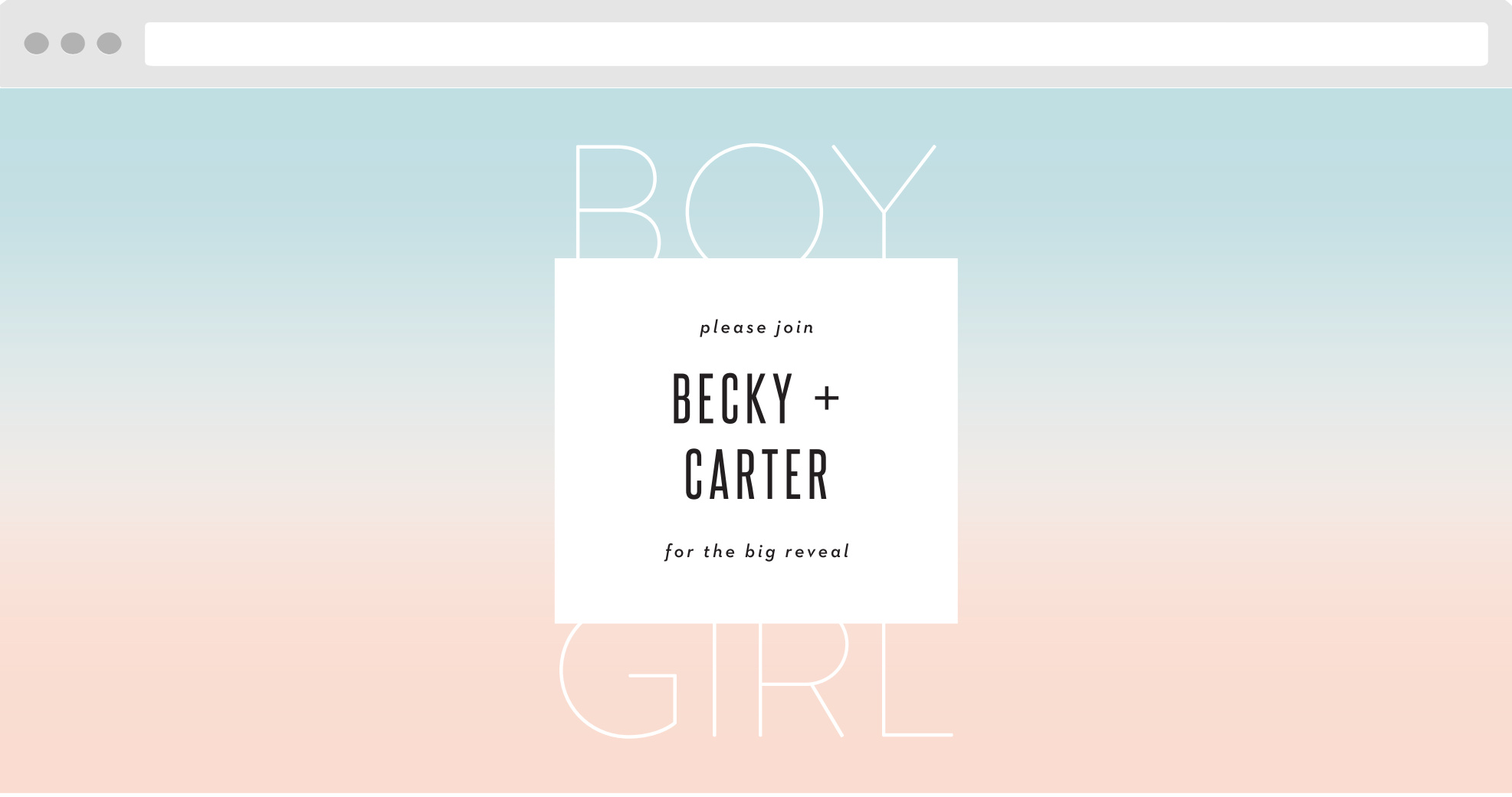 100 Free Baby Shower sites Match Your Colors & Style! Basic Invite