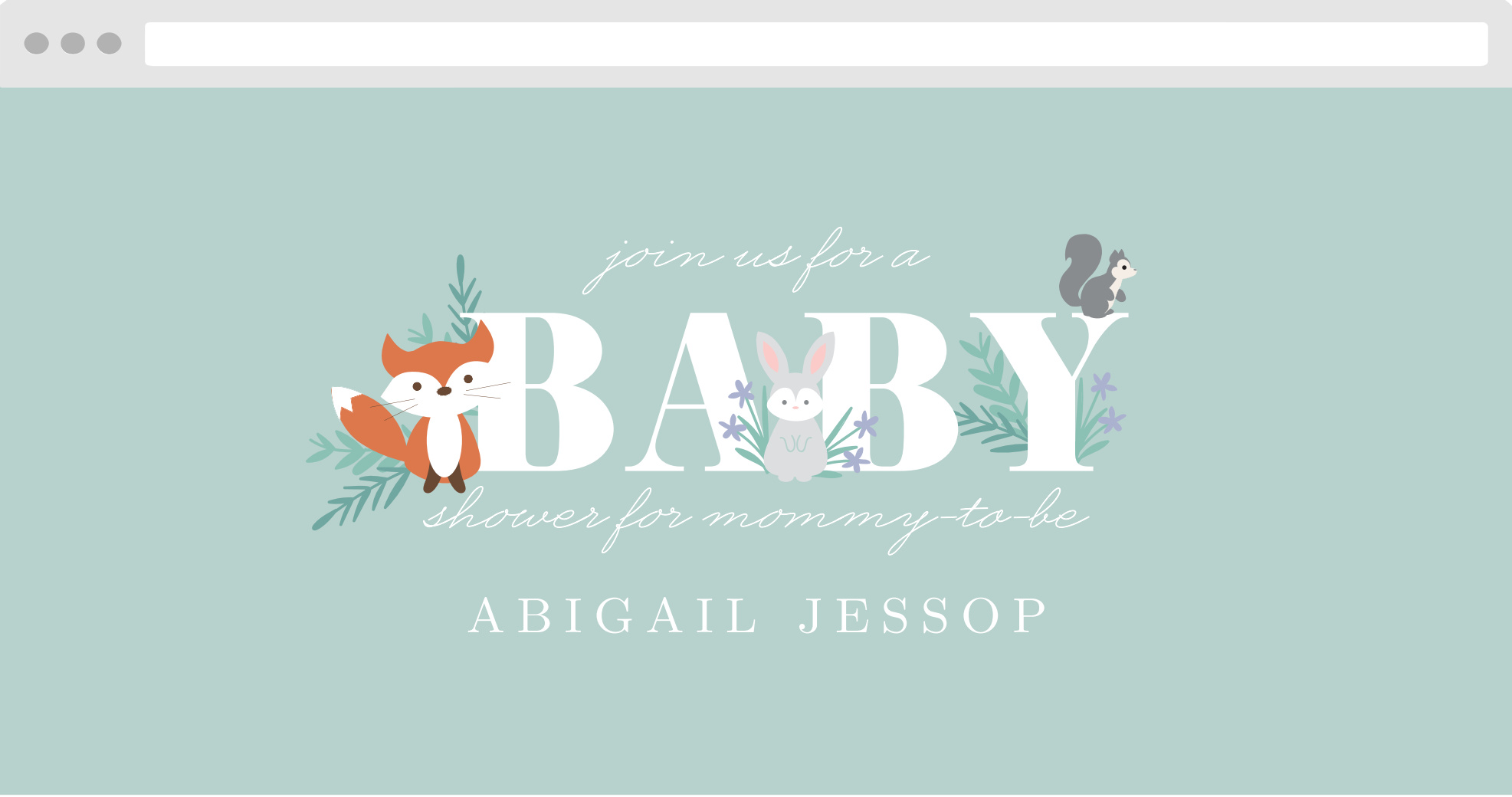 100 Free Baby Shower sites Match Your Colors & Style! Basic Invite