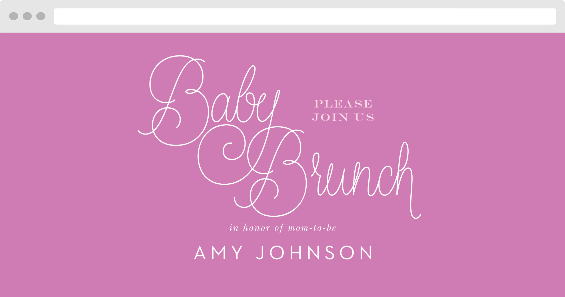 100 Free Baby Shower sites Match Your Colors & Style! Basic Invite
