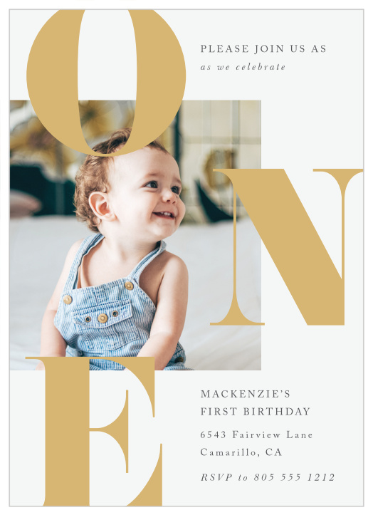 Girls First Birthday Invitations | Super Cute & Easy To Design