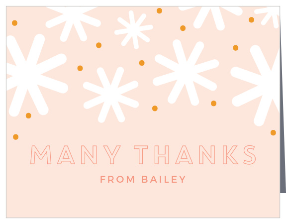 Star Thank You Cards - Match Your Color &amp; Style Free!