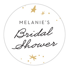 Customizable Bridal Shower Stickers & Labels