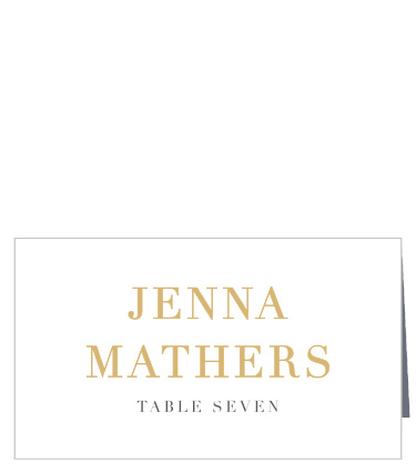 Our Perfectly Personalized Portrait Place Cards are all simple, yet all elegant!