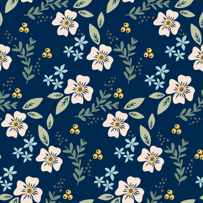 Navy Blue Peel and Stick Removable Wallpaper | 2021 Designs