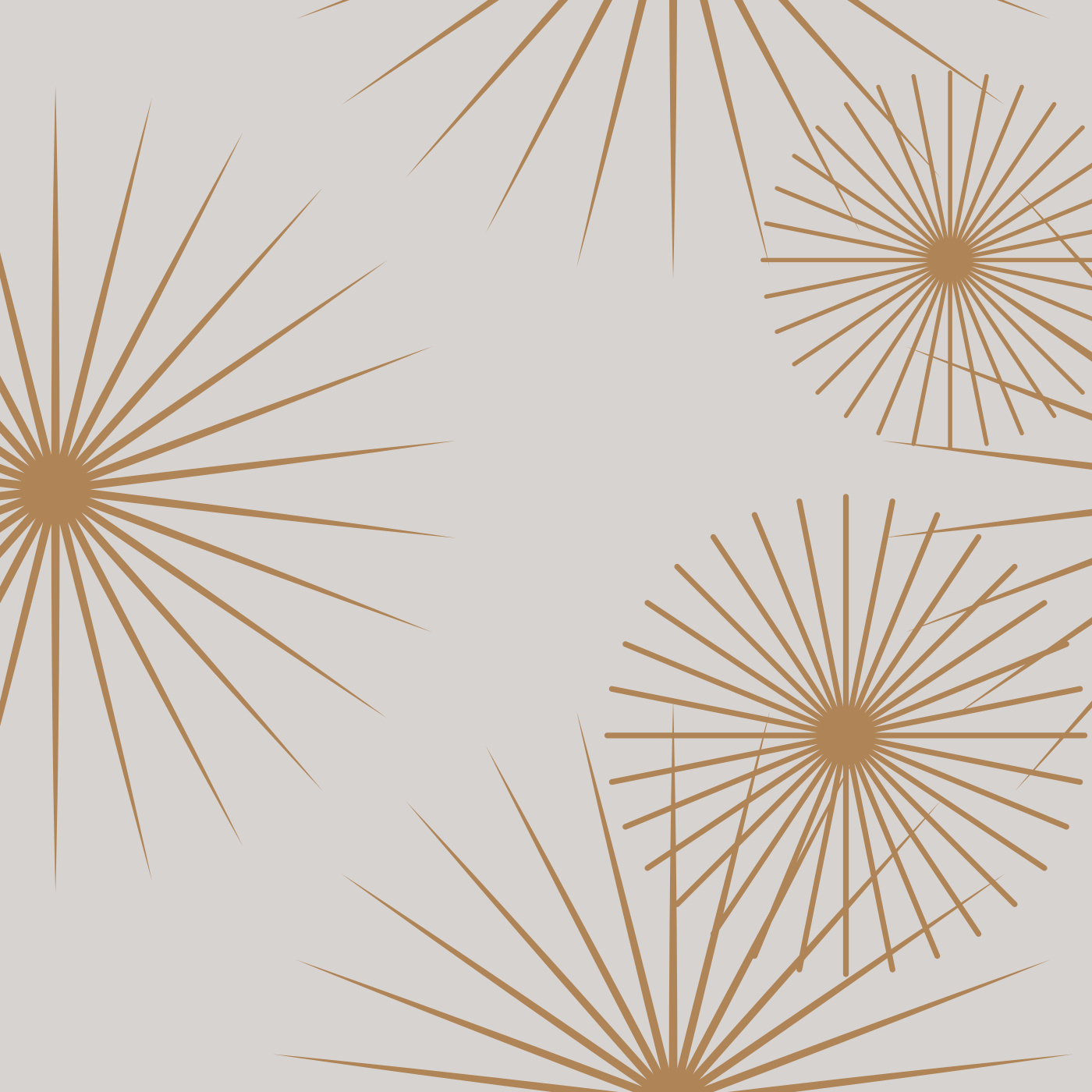 Century Starburst Wallpaper Peel And Stick Removable Wallpaper | Love