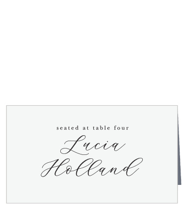 Family and friends will have no issue finding their seats with the help of our Stacked Photo Wedding Place Cards.