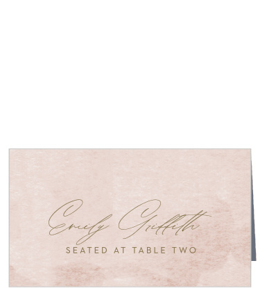 Make sure everyone has a place at your wedding with our Composed Canvas Place Cards.