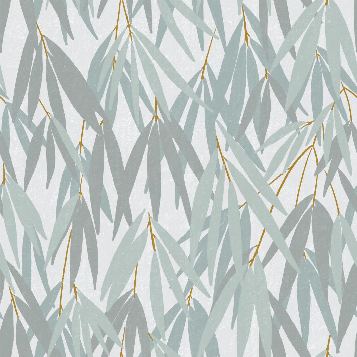 Bamboo Leaves Peel And Stick Removable Wallpaper | Love vs. Design