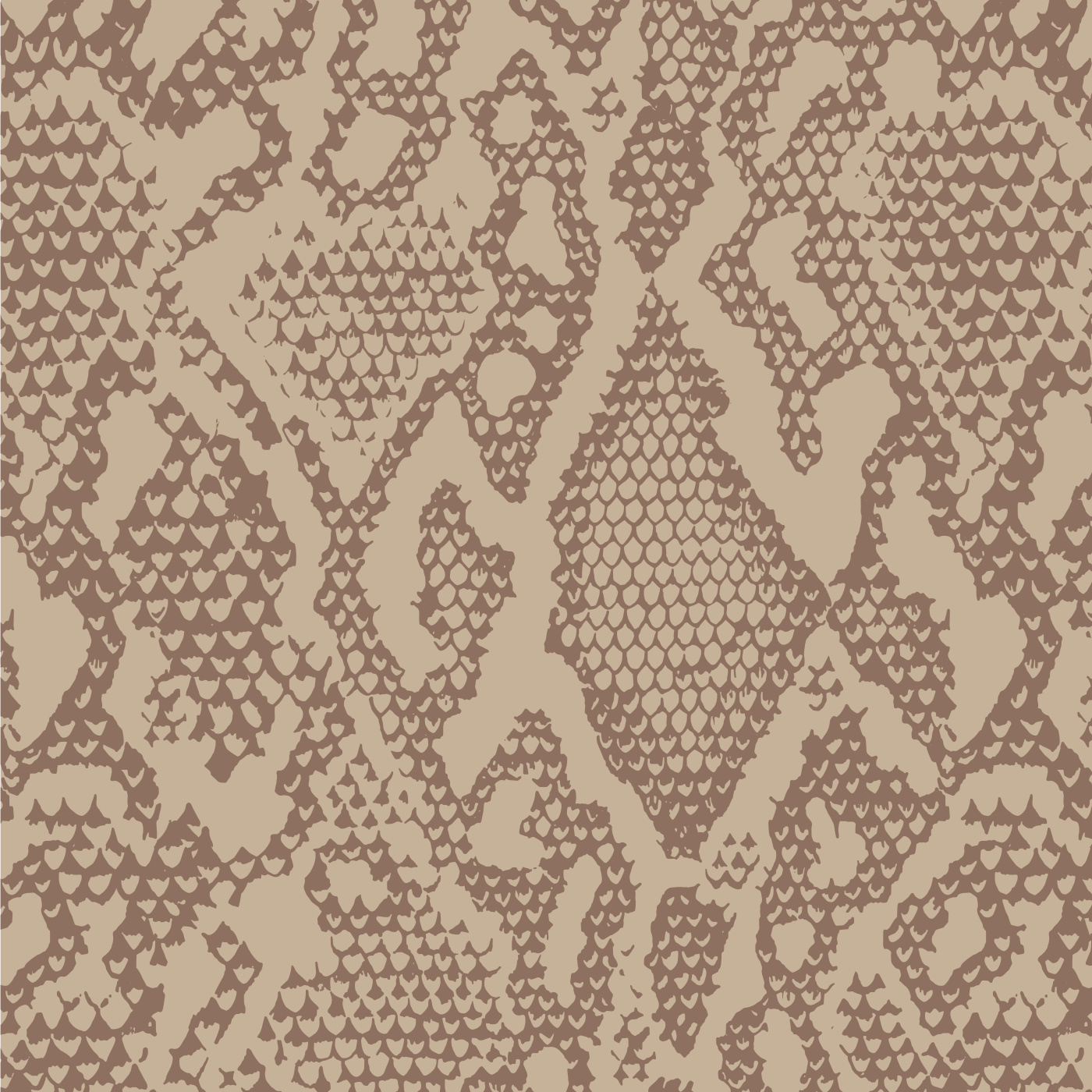 Snakeskin Pattern Peel and Stick Wallpaper | Love vs. Design