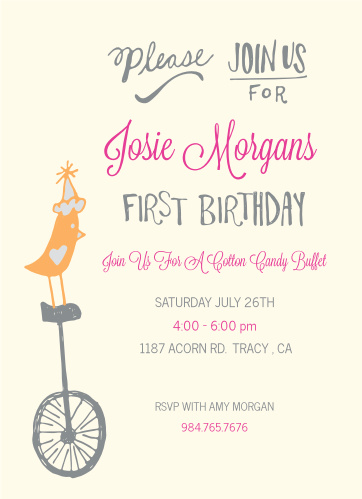 First Birthday Invitations 40 Off Super Cute Designs Basic Invite