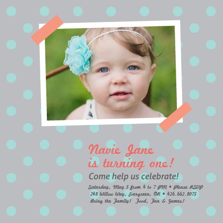 First Birthday Invitations 40 Off Super Cute Designs Basic Invite