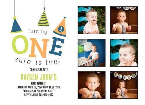 boys first birthday invitations