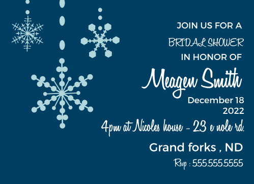 winter wedding invitations match