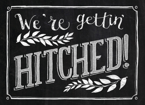 chalkboard wedding invitations match your color style free