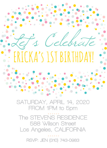 Birthday Invitations Birthday Party Invites Basic Invite