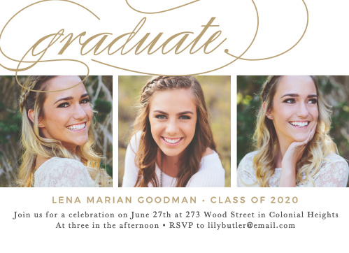 2019 graduation announcements invitations