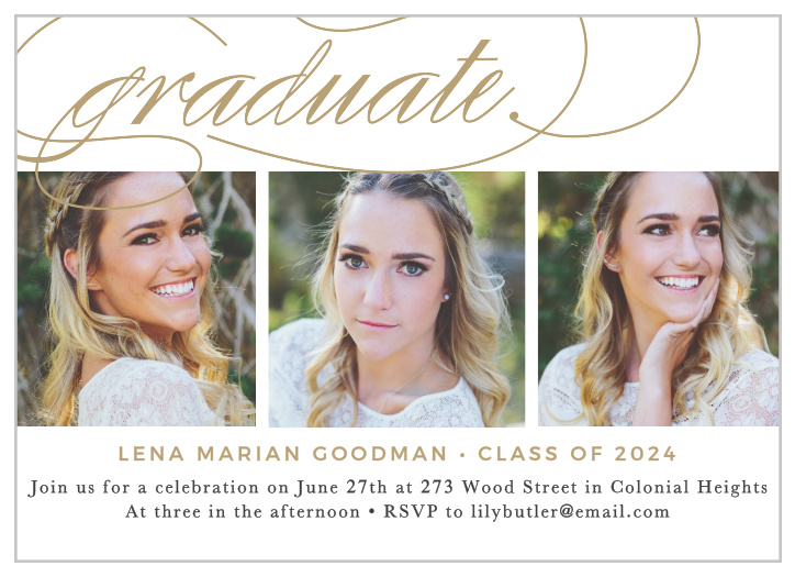 2022 Graduation Announcements | Design Yours Instantly Online