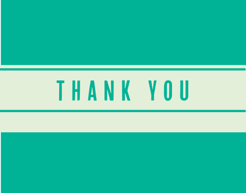 graduation thank you cards match your color style free basic