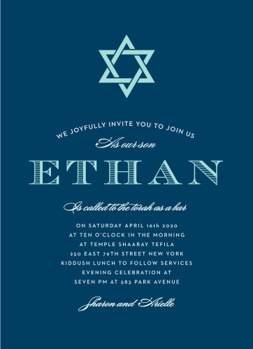 bar mitzvah invitations match your colors style free basic invite