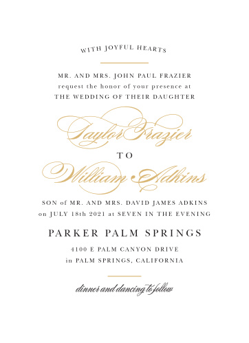 Elegant Wedding Invitations Match Your Color Style Free