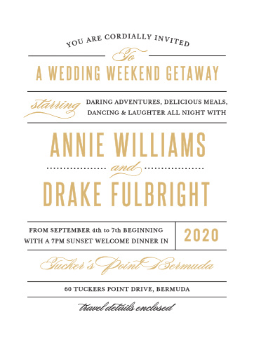 Destination Wedding Invitations Match Your Color Style Free